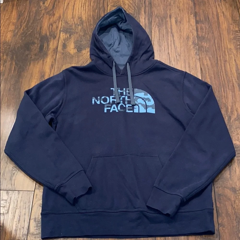 The North Face Blue Camo Hoodie